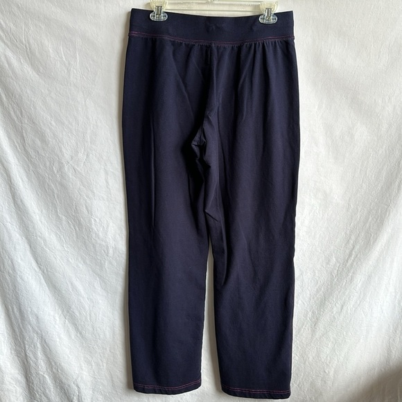 SB Active navy wide leg lounge/exercise pants, size M - Picture 4 of 10